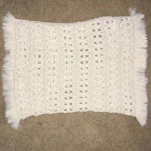 NWT White Scarf